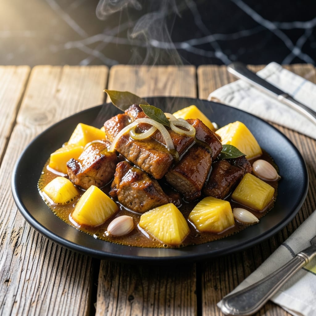Pork Adobo With Pineapple Recipe Panlasang Pinoy: Sweet-Savory Filipino Braise