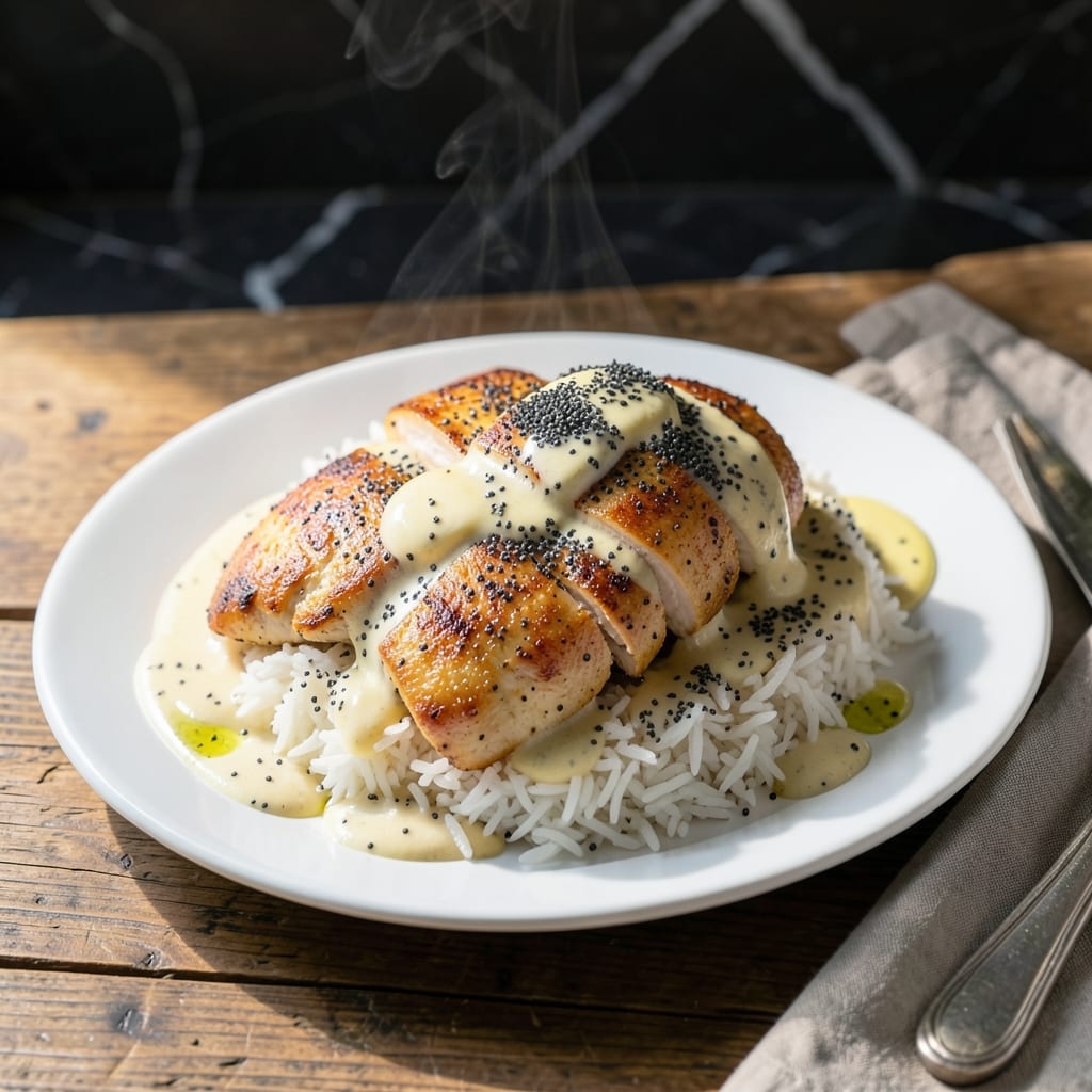 Poppy Seed Chicken Recipe With Rice: One-Dish Creamy Comfort Poppy Seed Chicken Recipe With Rice: One-Dish Creamy Comfort