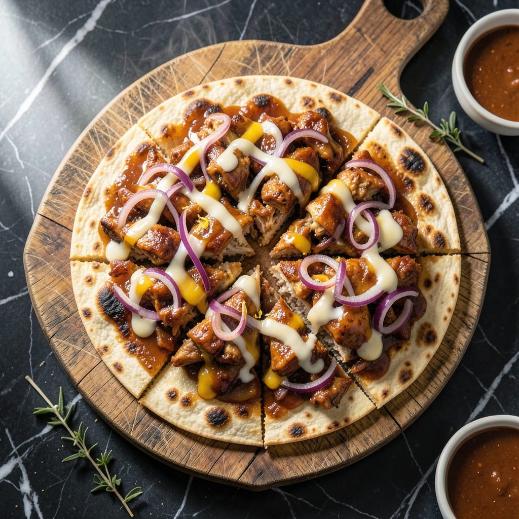 BBQ Quesadilla Recipe Chicken: Smoky Cheese and Charred Chicken Harmony