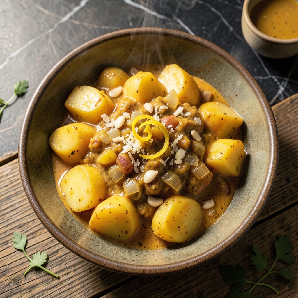 Potato Curry Recipe Instant Pot: Fragrant Spices and Creamy Coconut Milk