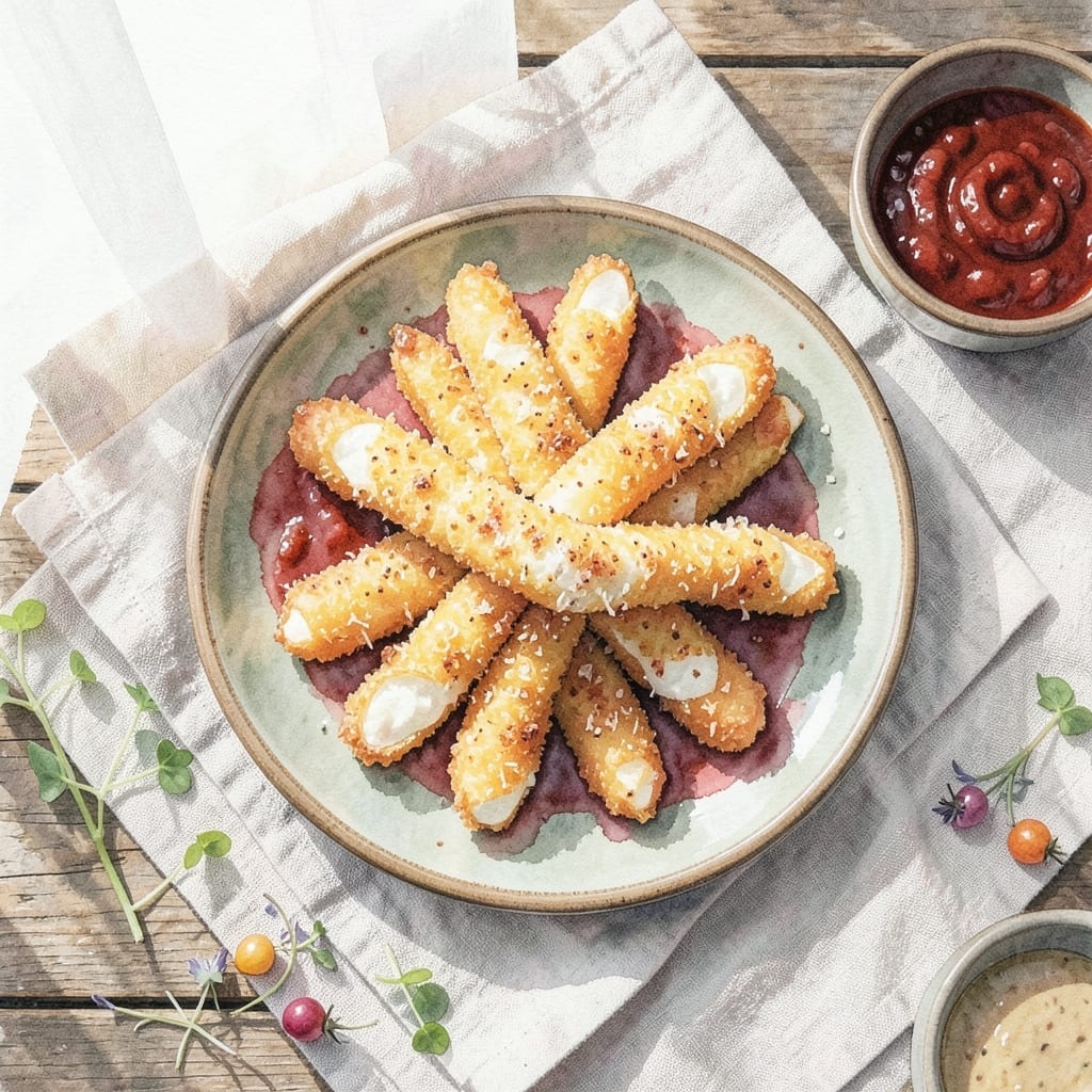 Mozzarella Sticks Recipe No Breadcrumbs: Crispy Parmesan Coating Trick Mozzarella Sticks Recipe No Breadcrumbs: Crispy Parmesan Coating Trick