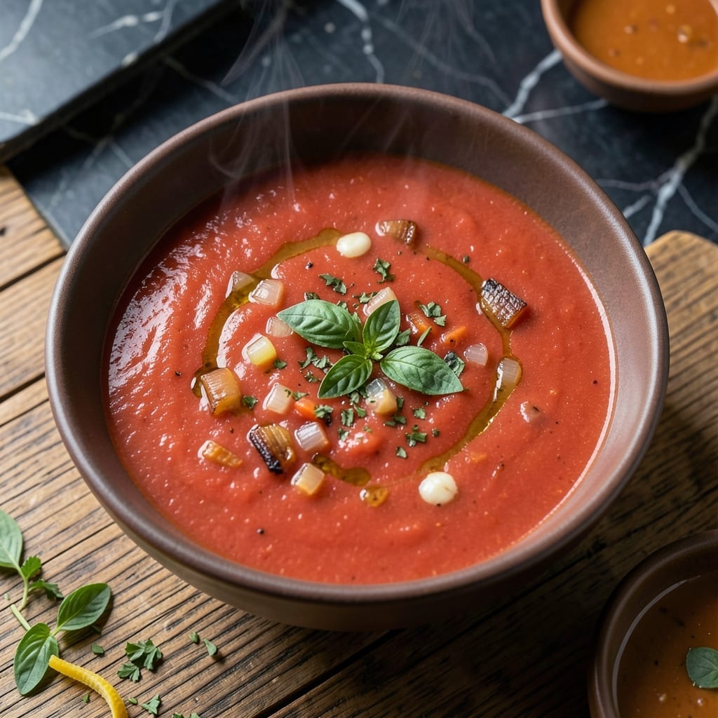 Tomato Soup Recipe From Tomato Sauce: Rich and Velvety Homemade Comfort