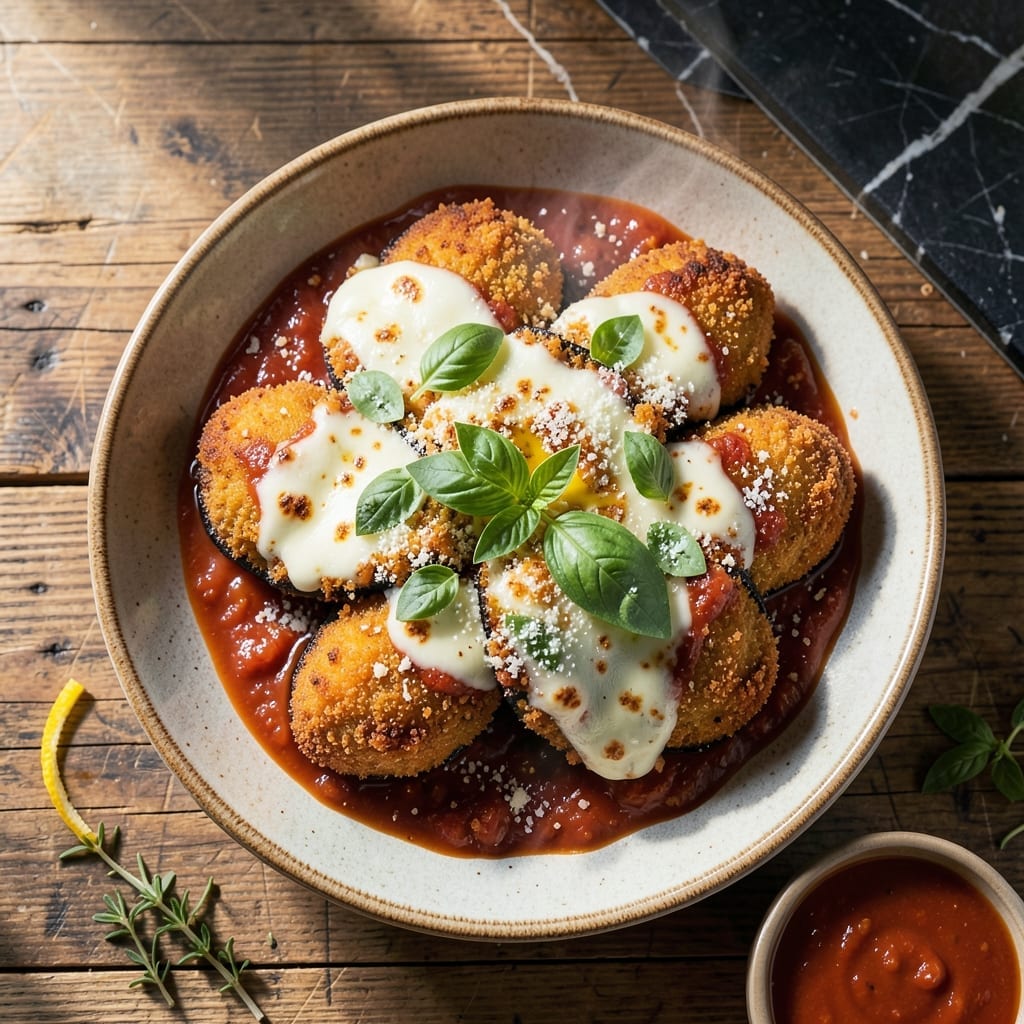 Eggplant Parmesan Recipe No Eggs: Crispy Breading Without the Bind
