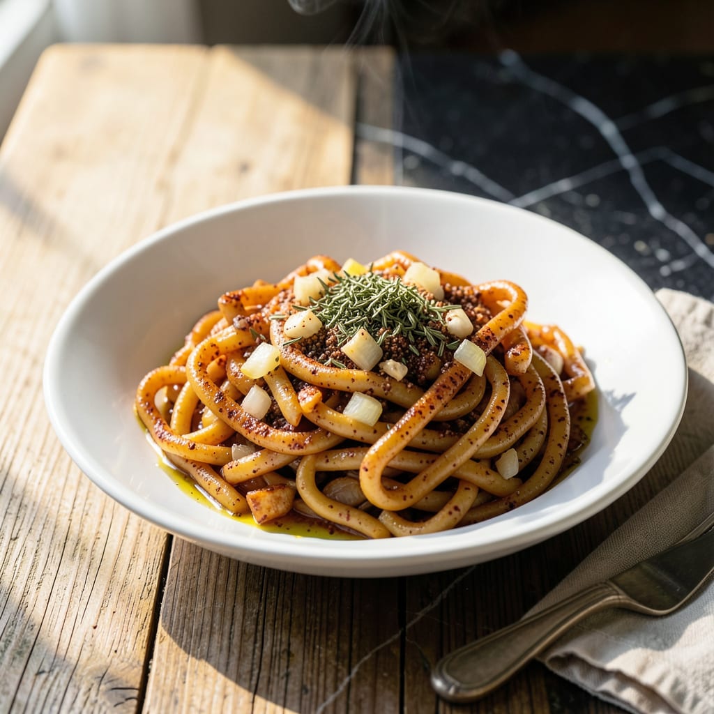 Visual representation of Cafe Rio Fideo Recipe: Vermicelli Noodles in Zesty Tomato Broth