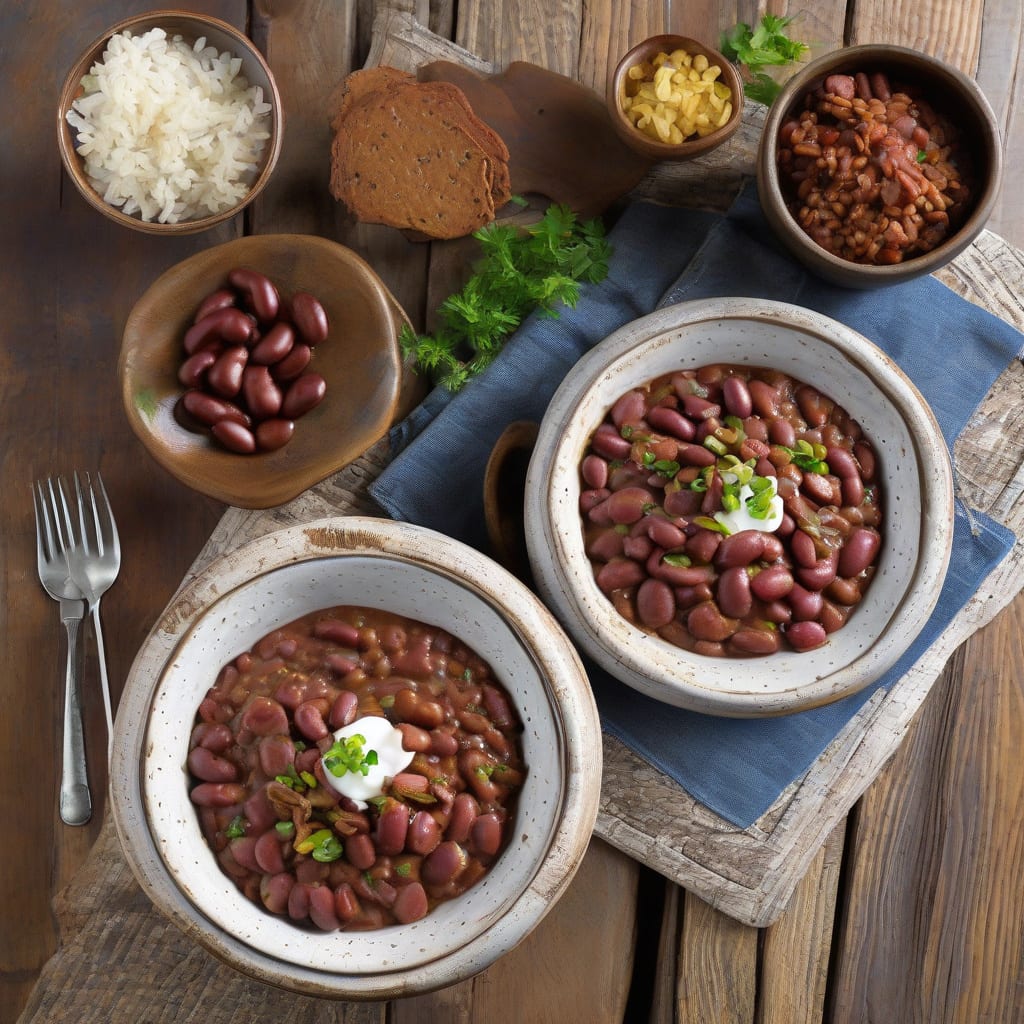 Cajun Ninja's Red Beans and Rice Recipe: Spicy One Pot Comfort detailed visual guide
