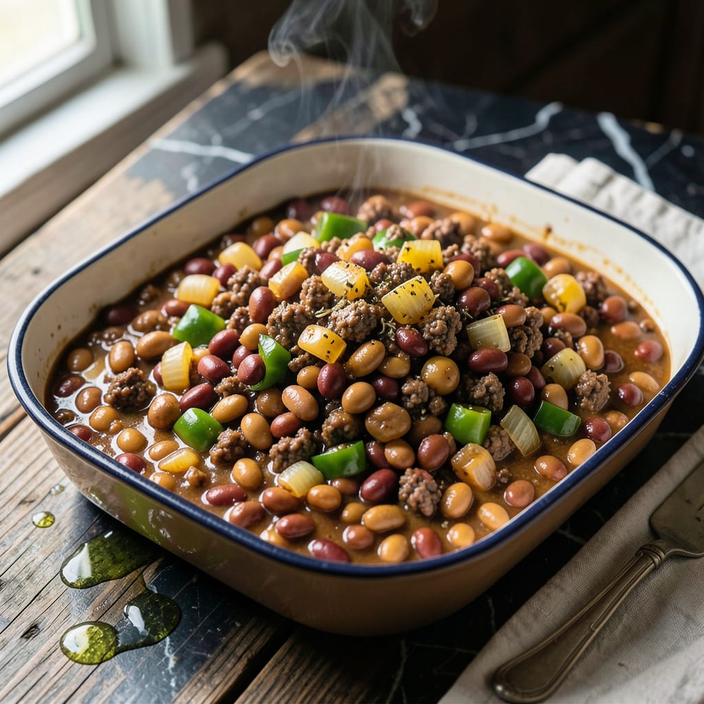 Comprehensive Calico Beans Recipe Pioneer Woman: Slow Cooked Smoky Sweetness With Three Beans visual reference