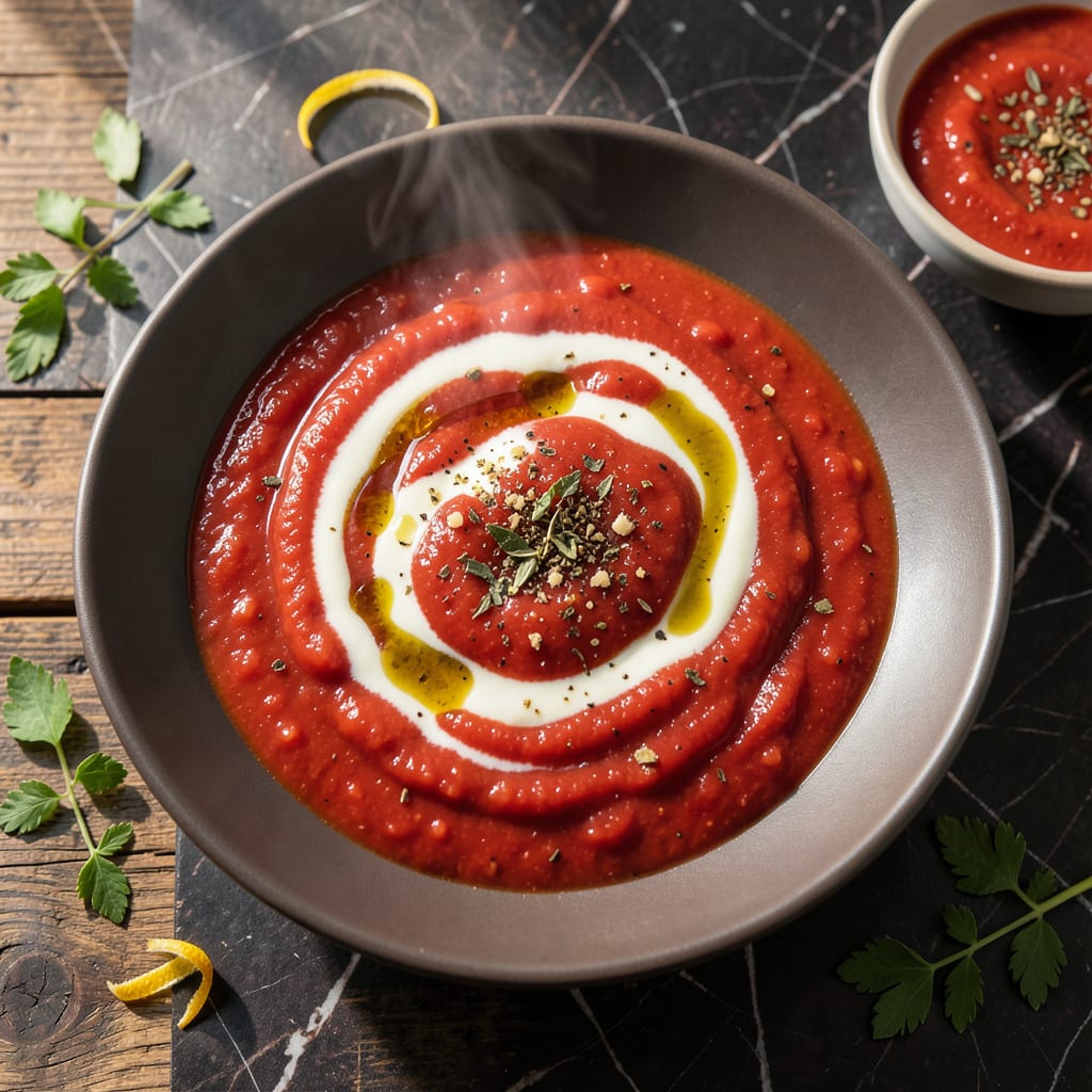 Visual representation of Campbell's Tomato Soup Spaghetti Sauce Recipe: Rich and Savory Pasta Upgrade