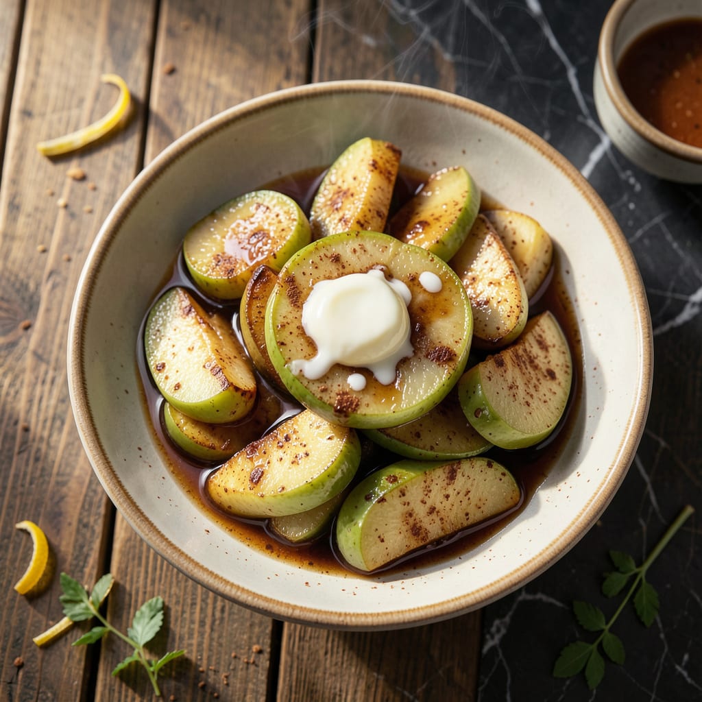 Canned Fried Apples With Cinnamon Recipe: Sweet Stovetop Comfort illustration with key details