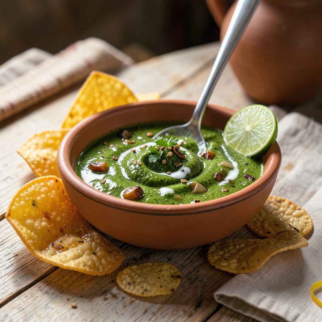 Casa Ole Green Sauce Recipe From Reddit: Authentic Copycat Steps example with annotations