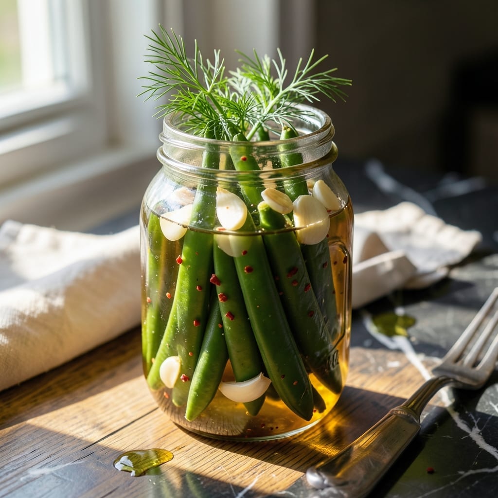 Pickled Green Beans Recipe Apple Cider Vinegar: Crunchy Tangy Bites in a Jar