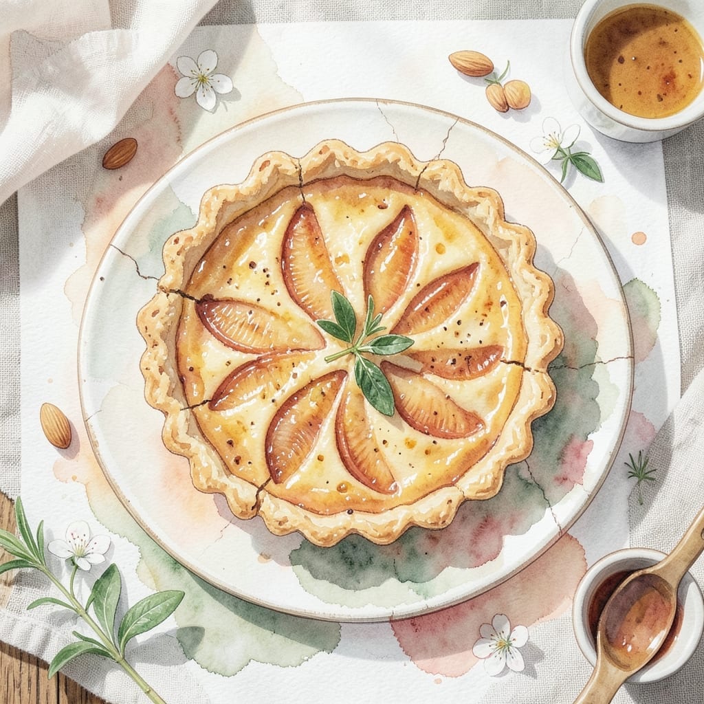 Apple Frangipane Tart Recipe UK: Almond Cream Meets Caramelized Apples