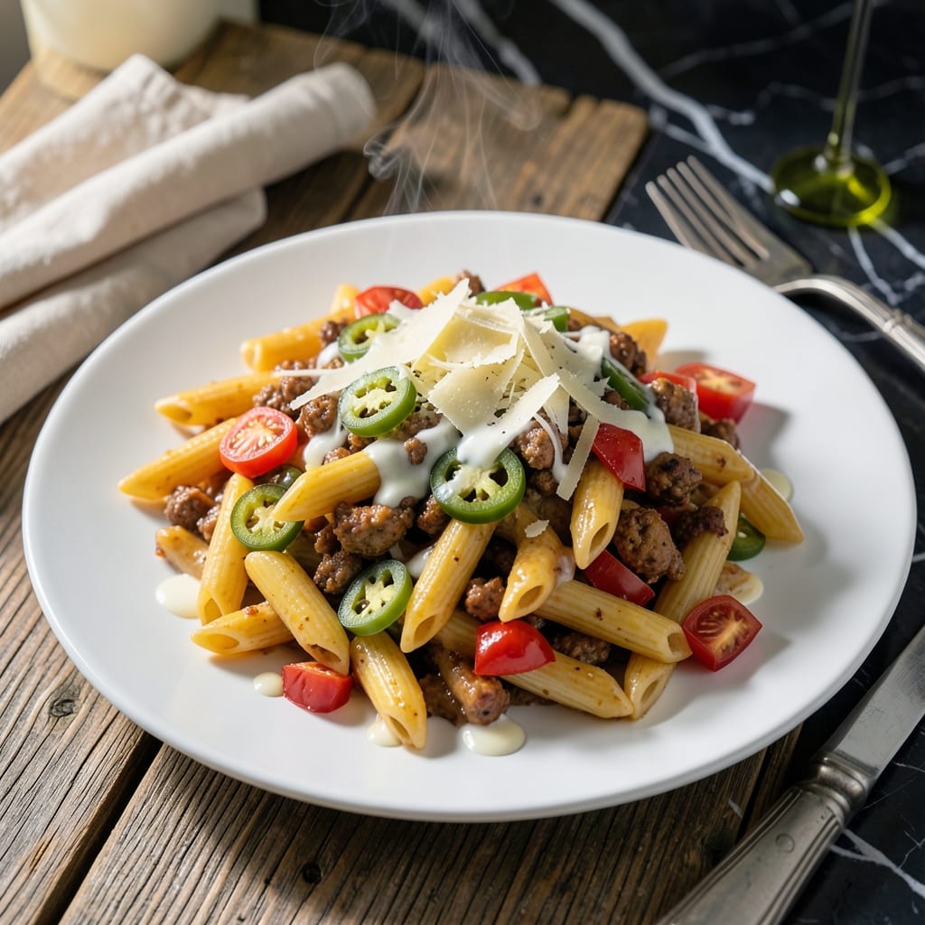 Rattlesnake Pasta Recipe J Alexander's: Spicy Southwestern Creamy Twist Rattlesnake Pasta Recipe J Alexander's: Spicy Southwestern Creamy Twist