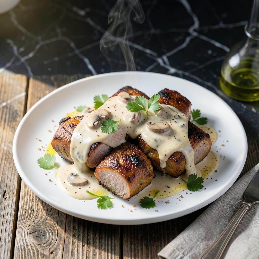 Pork Chop Bake Recipe With Cream of Mushroom: Oven-Tendered in Rich Gravy