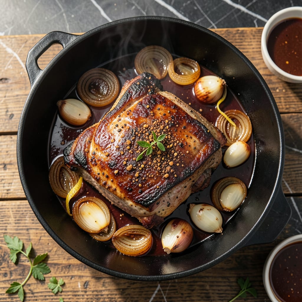 BBQ Chuck Roast Recipe Oven: Slow-Roasted Smoky Tenderness BBQ Chuck Roast Recipe Oven: Slow-Roasted Smoky Tenderness