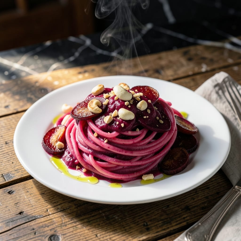 Pink Pasta Recipe Veg: Vibrant Beetroot Sauce With Al Dente Bite