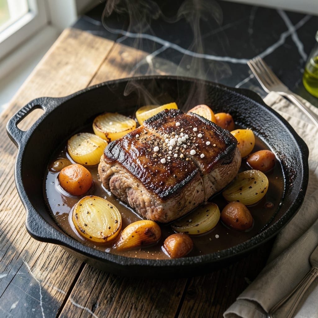 Pot Roast Recipe No Crock Pot: Dutch Oven Braised With Root Vegetables
