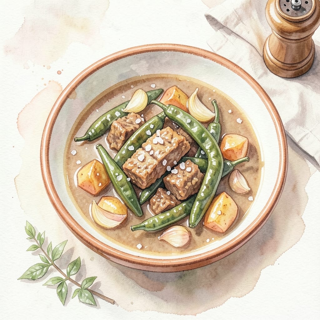Green Chili Stew Recipe With Ground Beef: Southwestern Spice in Every Bowl Green Chili Stew Recipe With Ground Beef: Southwestern Spice in Every Bowl