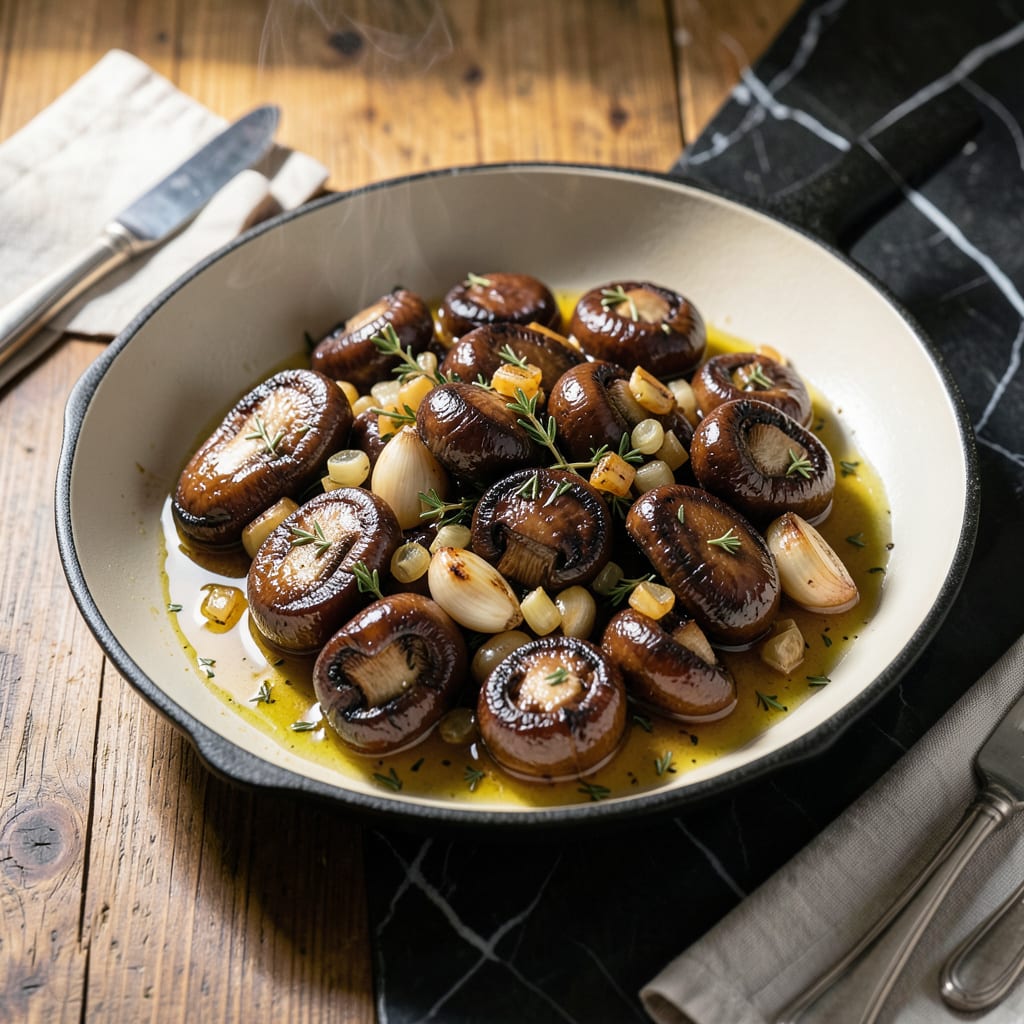 Chestnut Mushroom Recipes: Earthy Depth in Every Bite example with annotations