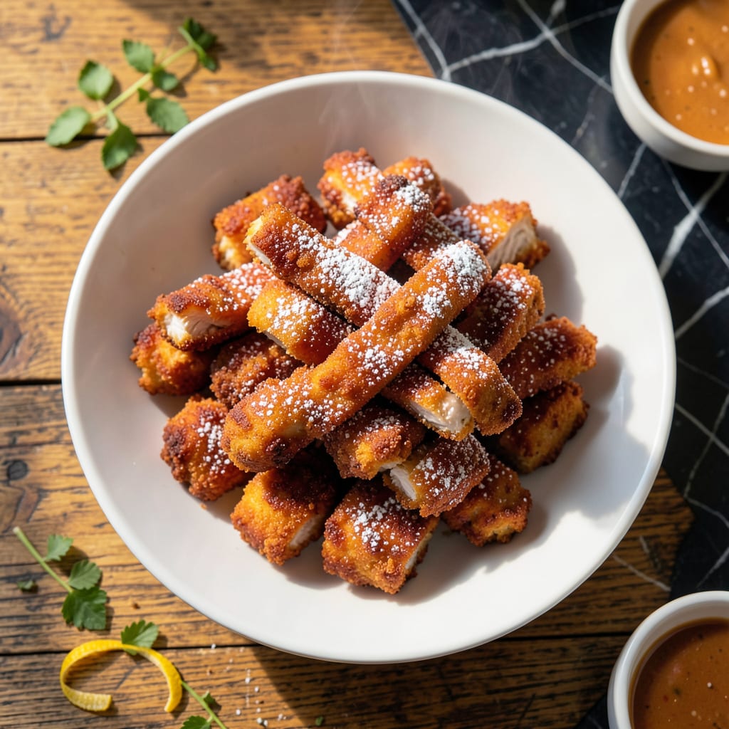 Complete Chick Fil A Strips Recipe: Crispy Coating With Secret Spice Blend overview image