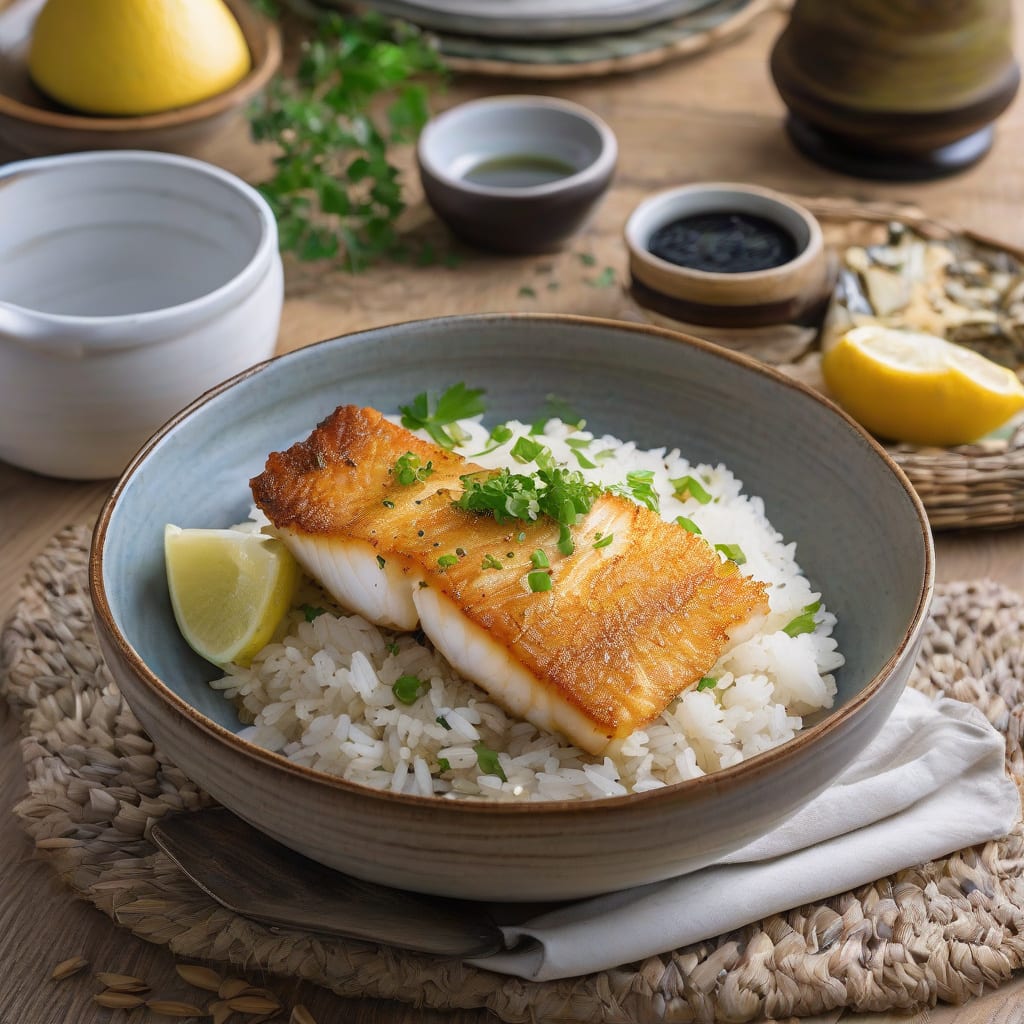 Visual representation of Cod and Rice Recipe: Hearty Comfort Food in 30 Minutes