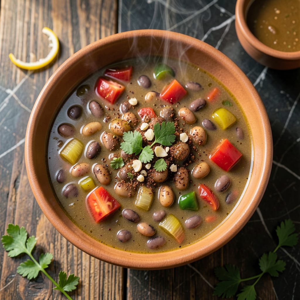 Columbia Restaurant Spanish Bean Soup Recipe: Florida’s Signature Smoky Stew illustration with key details