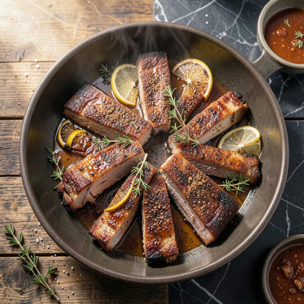 Complete Country Style Spare Ribs Recipe: Fall Off The Bone Oven Baked Goodness overview image