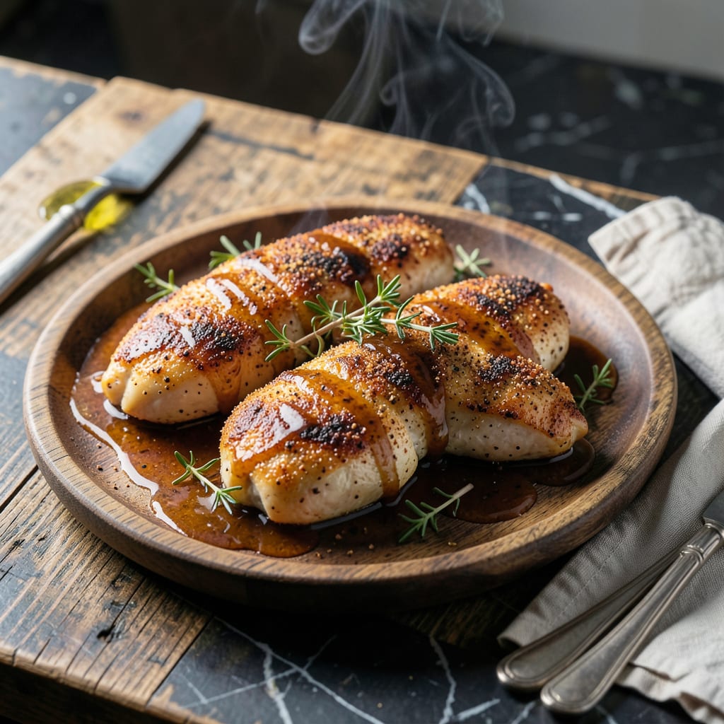 Visual representation of Cracker Barrel Campfire Chicken Recipe: Smoky Sweetness With Crispy Coating