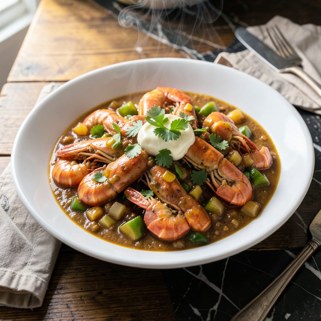 crawfish etouffee recipe paul prudhomme detailed visual guide