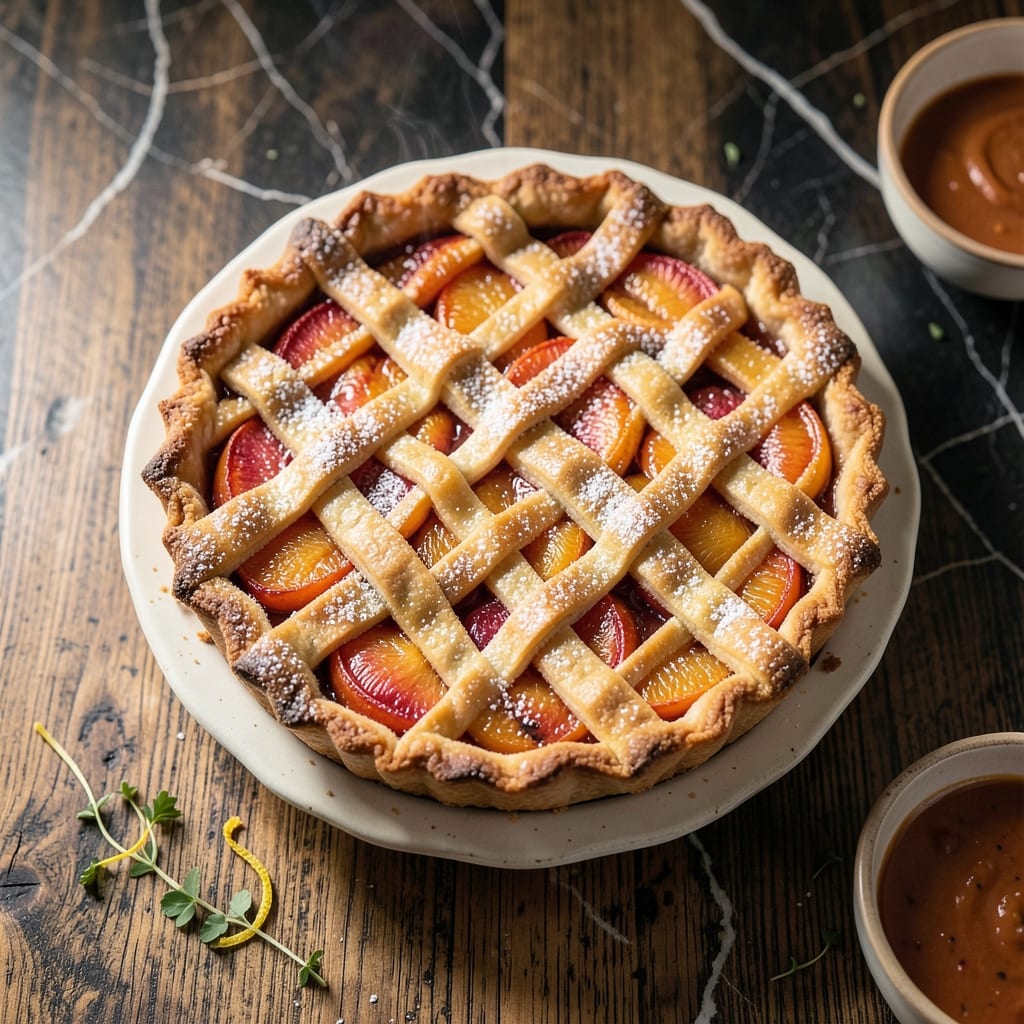 Peach Pie Recipe With Pie Filling: Double-Layered Fruit Bliss