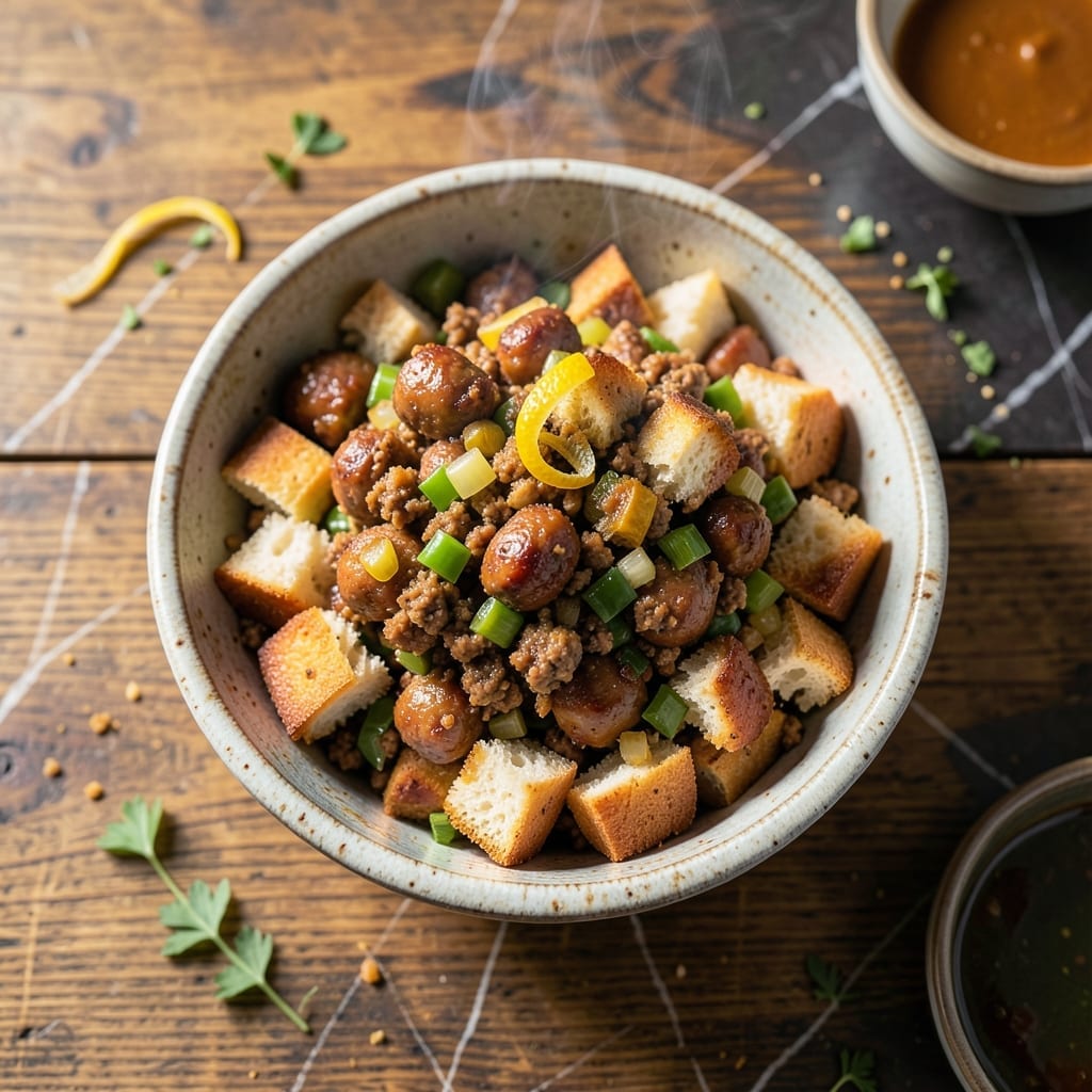 Boudin Dressing Recipe: Cajun-Inspired Savory Stuffing Tradition Boudin Dressing Recipe: Cajun-Inspired Savory Stuffing Tradition