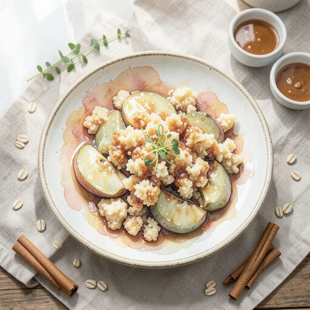 Apple Crumble Recipe Stove Top: Warm Spiced Apples With Golden Oat Crunch