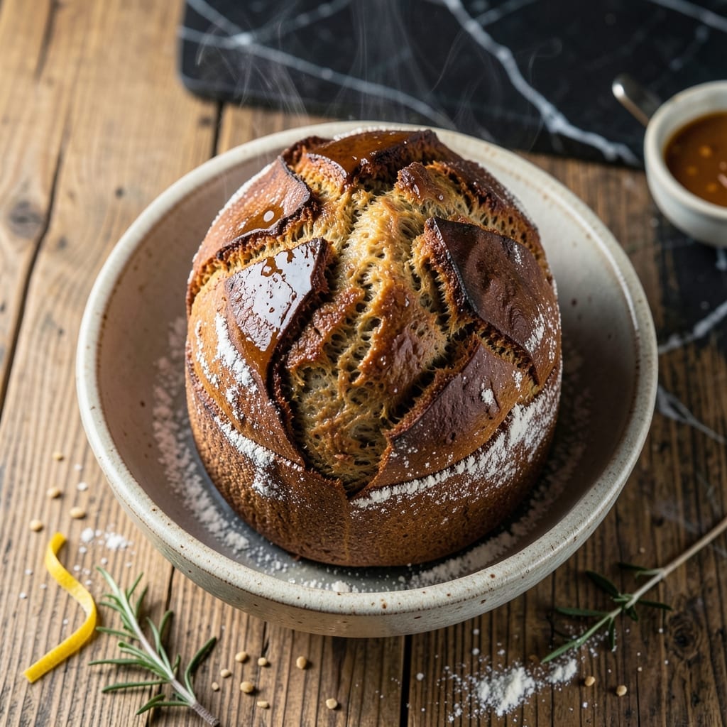 Steak and Ale Brown Bread Recipe: Dense and Malty Pub-Style Loaf