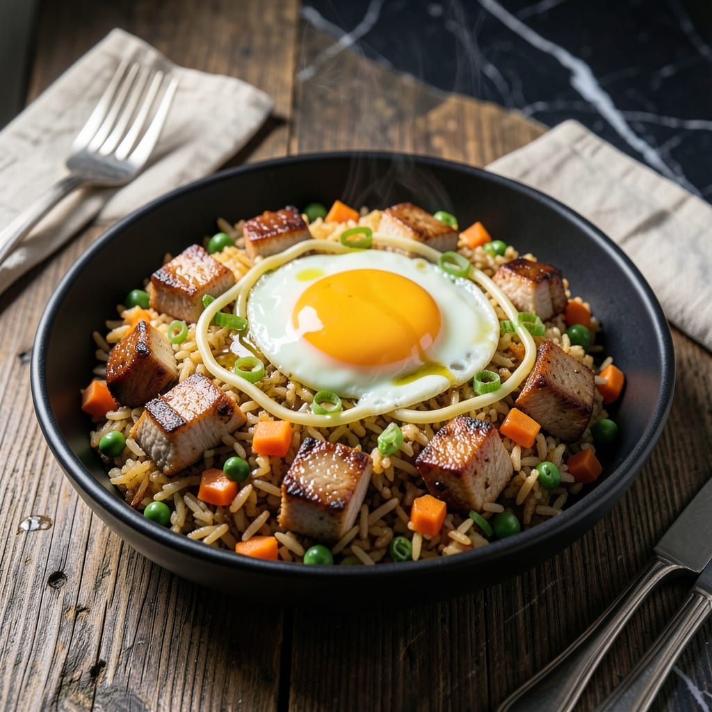 Pork Fried Rice Recipe Using Pork Chops: Wok-Tossed Savory Bites with Crispy Pork Pork Fried Rice Recipe Using Pork Chops: Wok-Tossed Savory Bites with Crispy Pork