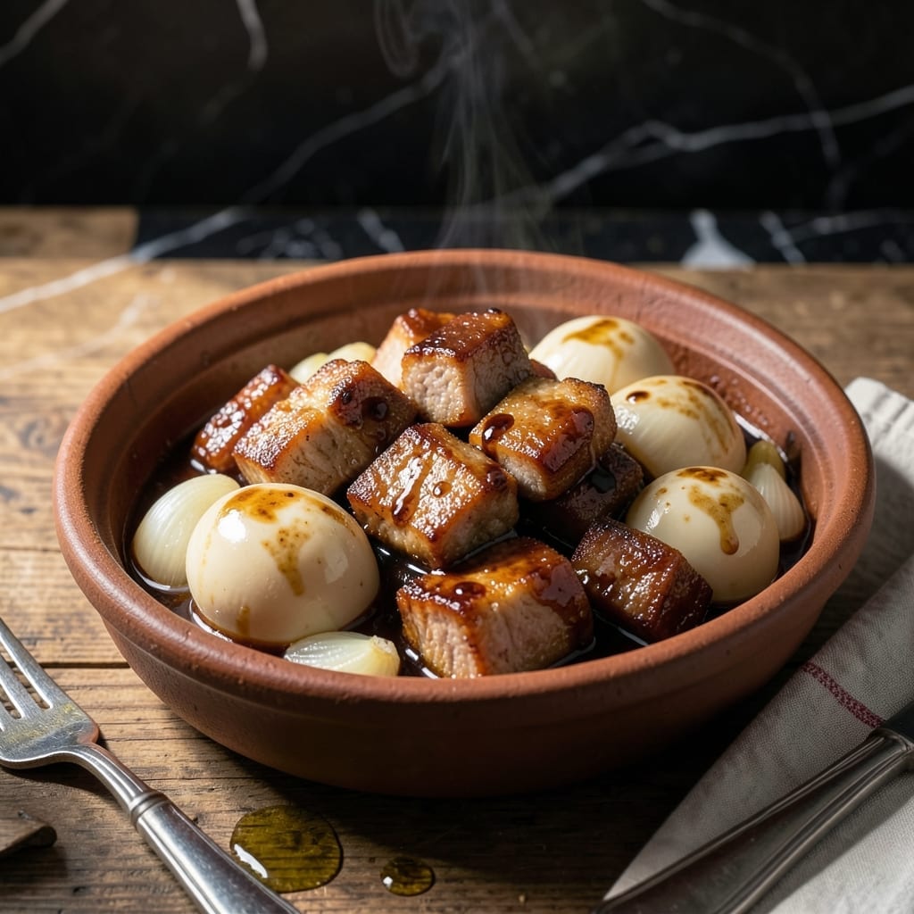 Thit Kho Recipe Without Coconut: Vietnamese Braised Pork with Caramelized Eggs