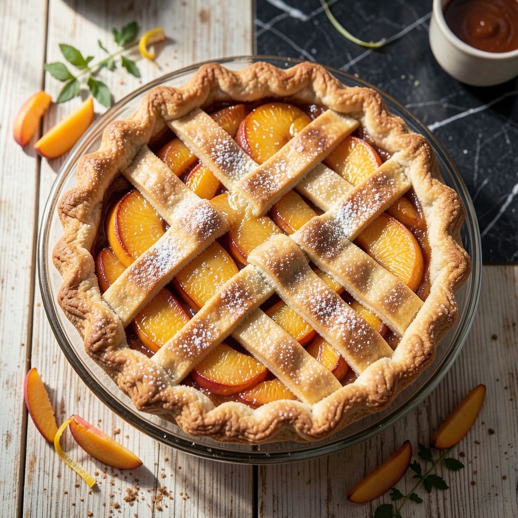 Peach Pie Recipe With Store Bought Crust: Summer Sweetness in a Flaky Shell Peach Pie Recipe With Store Bought Crust: Summer Sweetness in a Flaky Shell