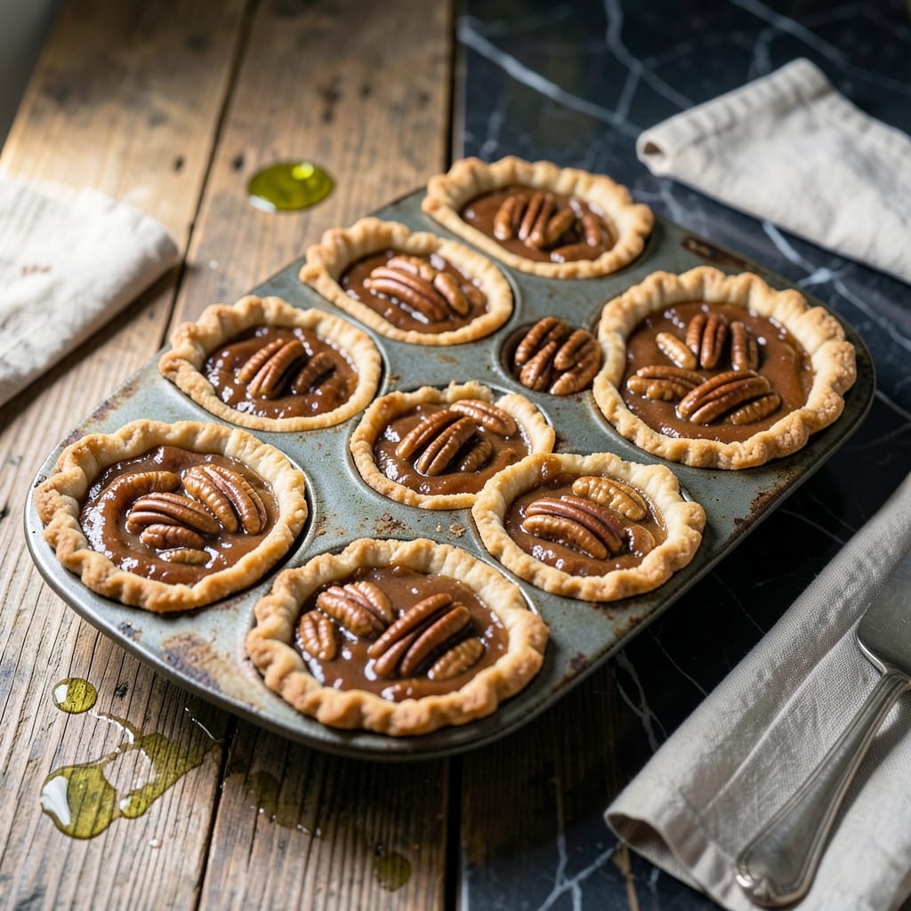 Pecan Pie Recipe in Muffin Pan: Bite-Sized Southern Indulgence