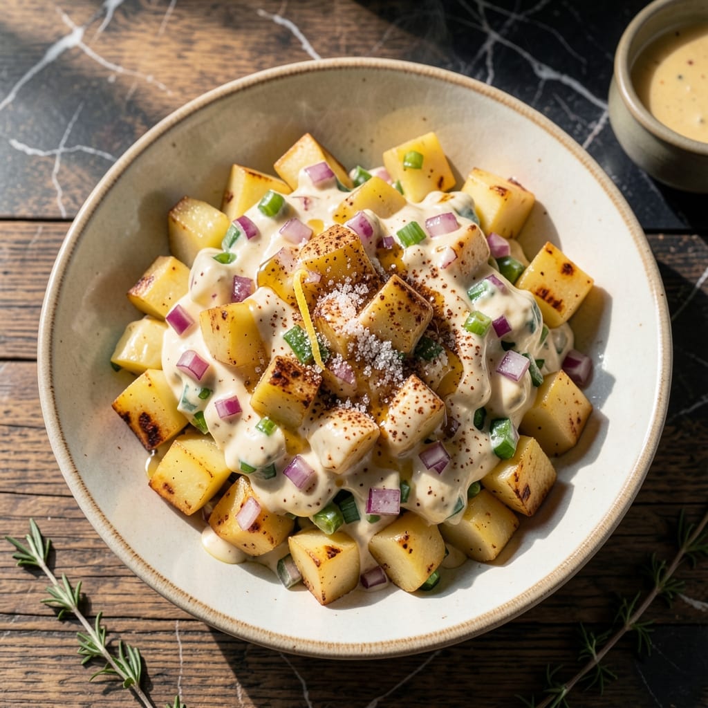 BBQ Potato Salad Recipe Southern: Smoky Spuds With Tangy Dressing
