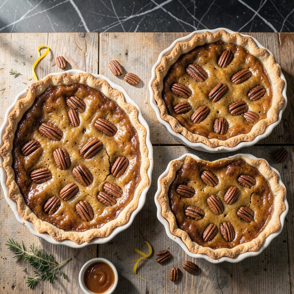 Pecan Pie Recipe for 2 Pies: Gooey Filling With Buttery Crust