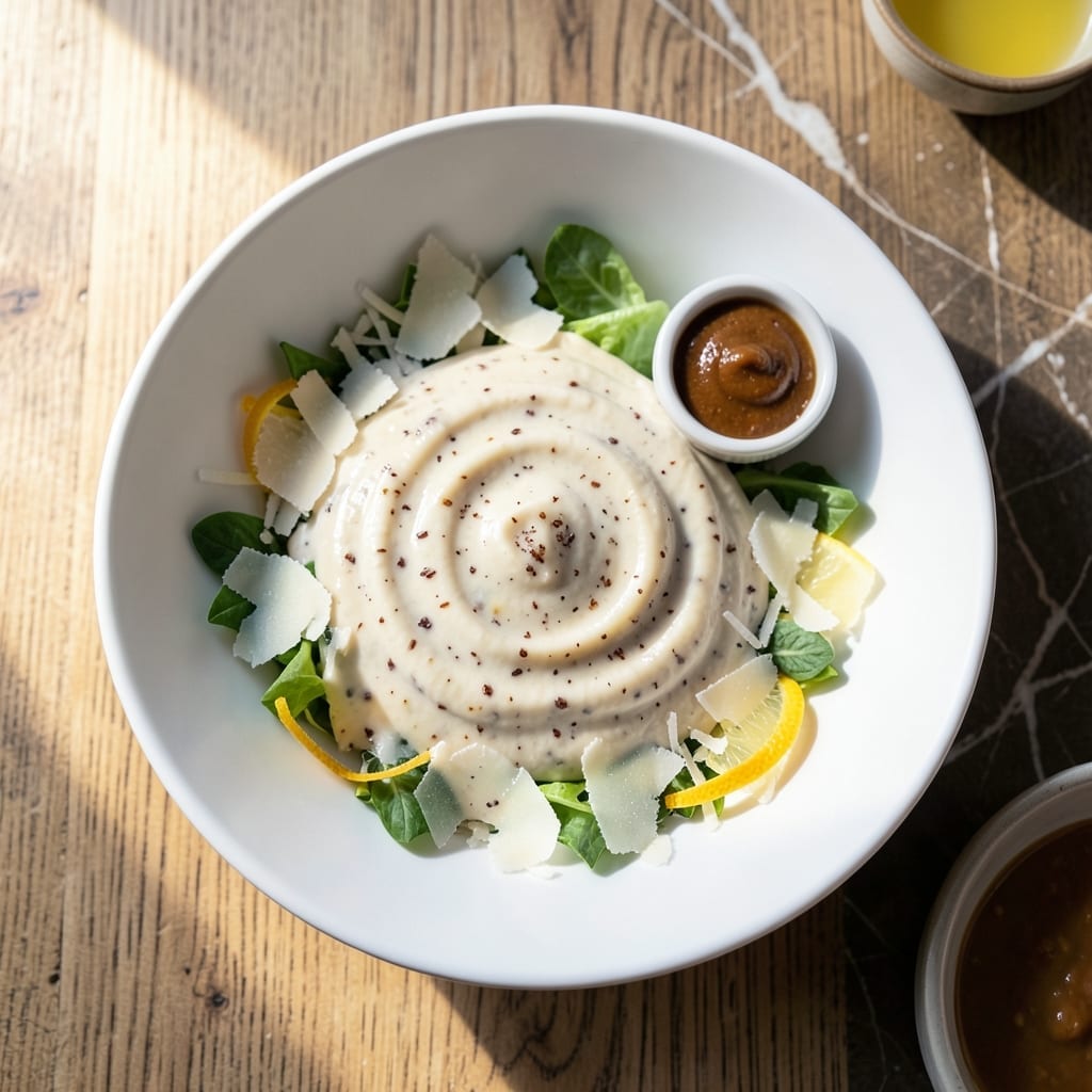 Caesar Salad Dressing Recipe No Mayo: Tangy Parmesan Emulsion Without the Cream Caesar Salad Dressing Recipe No Mayo: Tangy Parmesan Emulsion Without the Cream