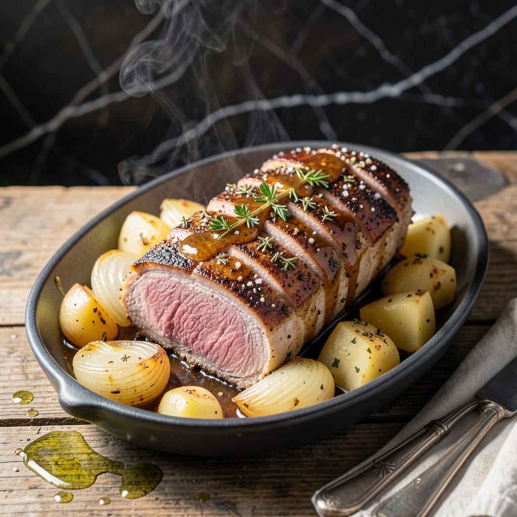 Pork Loin Roast Center Cut Boneless Recipe Crock Pot: Hands-Off Slow-Cooked Tenderness