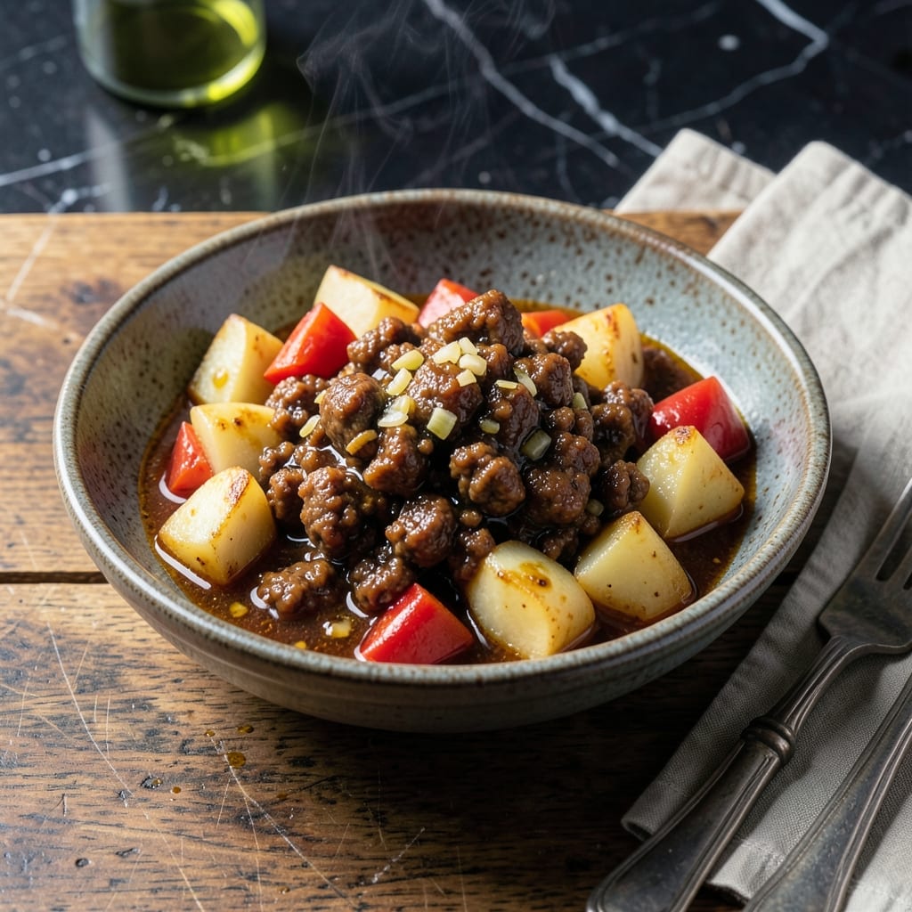 Pork Giniling Recipe With Soy Sauce: Savory Filipino-Style Ground Pork Stew Pork Giniling Recipe With Soy Sauce: Savory Filipino-Style Ground Pork Stew