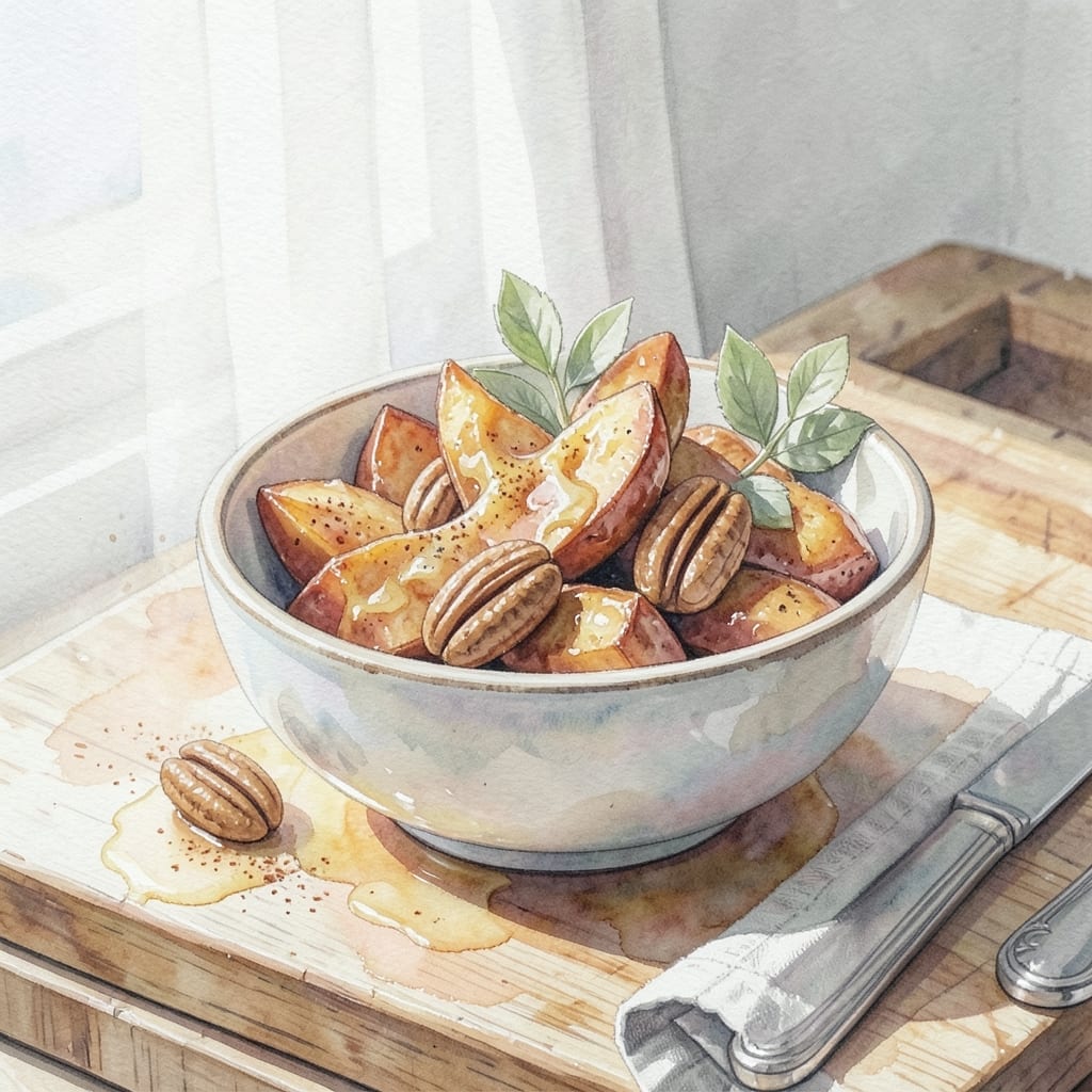 Candied Sweet Potatoes Recipe Brown Sugar: Caramelized Holiday Side with Pecans Candied Sweet Potatoes Recipe Brown Sugar: Caramelized Holiday Side with Pecans