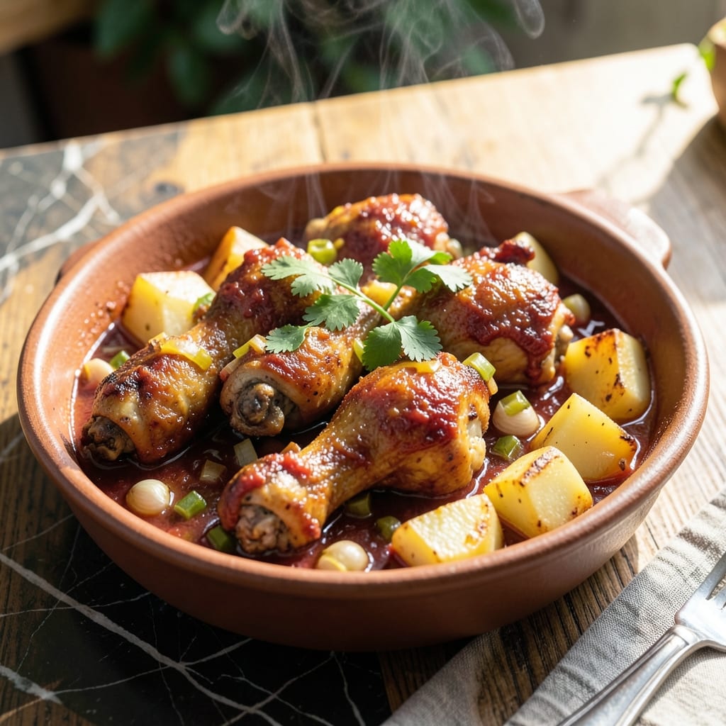 Pollo Fricassee Recipe Puerto Rican: Island-Style Stewed Chicken with Sofrito