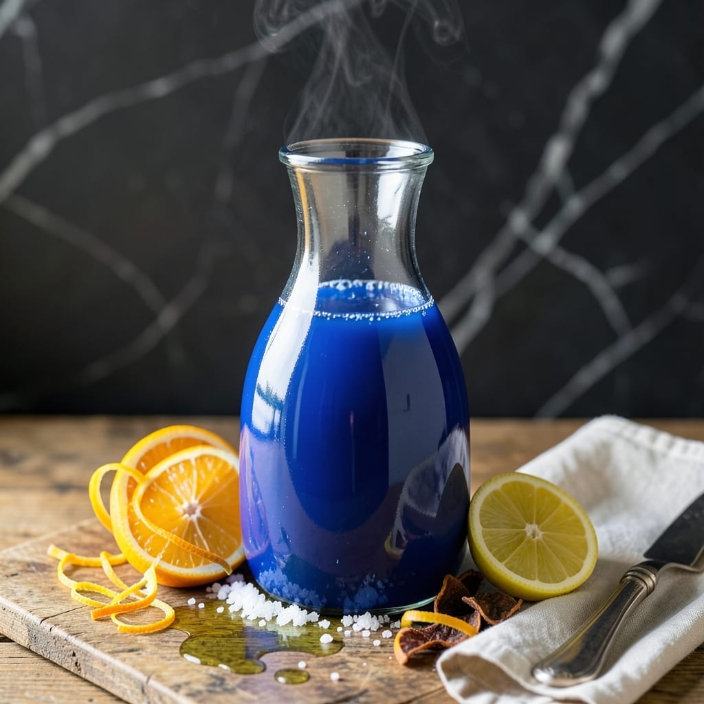 Blue Curacao Syrup Recipe: Vibrant Orange Liqueur Essence