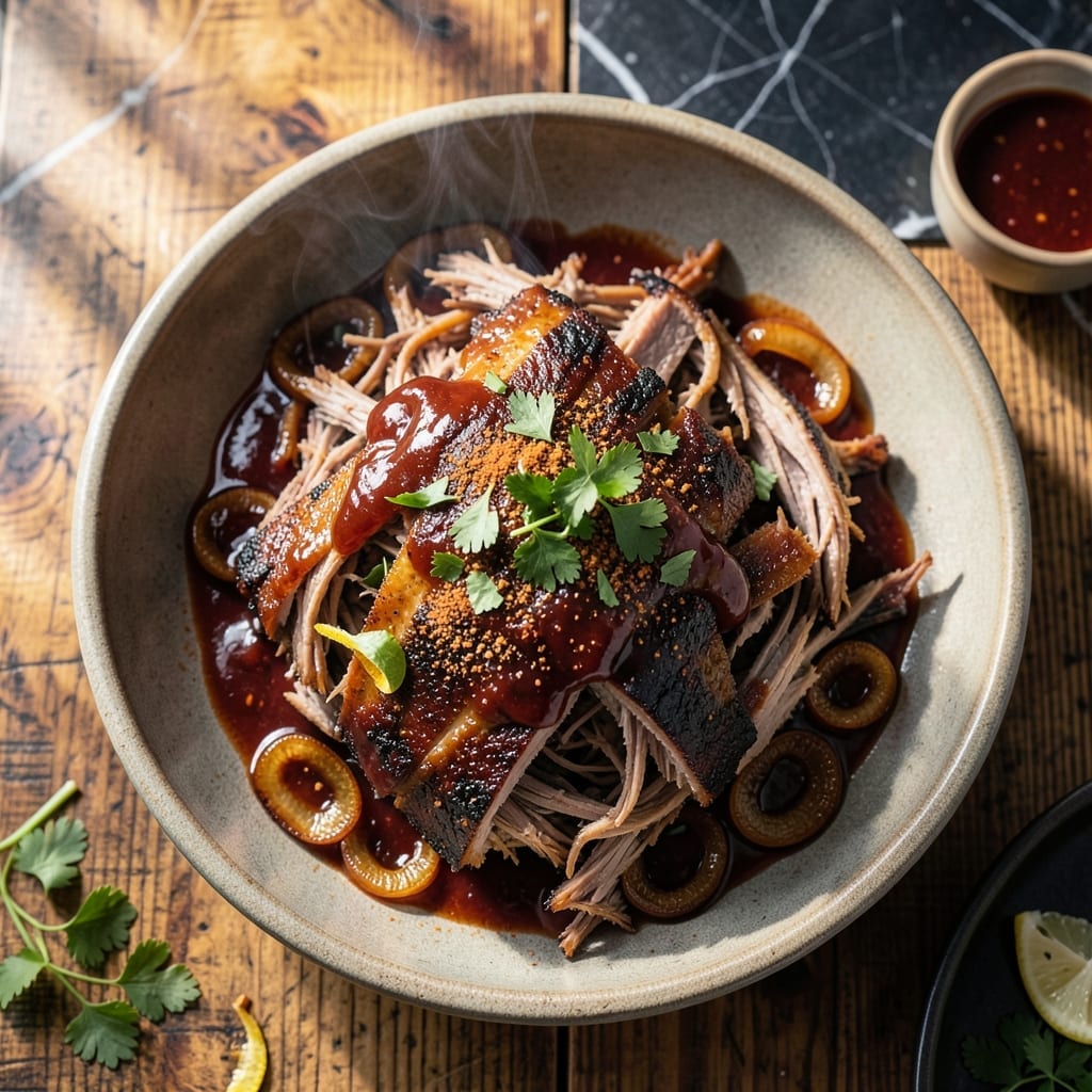 BBQ Pork Roast Recipe Slow Cooker: Fall-Off-The-Bone Smoky Sweetness BBQ Pork Roast Recipe Slow Cooker: Fall-Off-The-Bone Smoky Sweetness