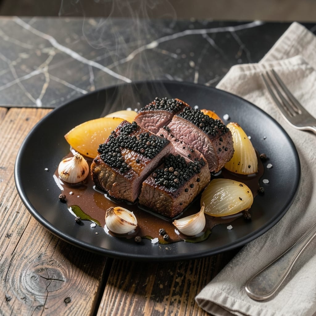 Peppered Steak Recipe Slow Cooker: Fork-Tender With Bold Spice Infusion Peppered Steak Recipe Slow Cooker: Fork-Tender With Bold Spice Infusion