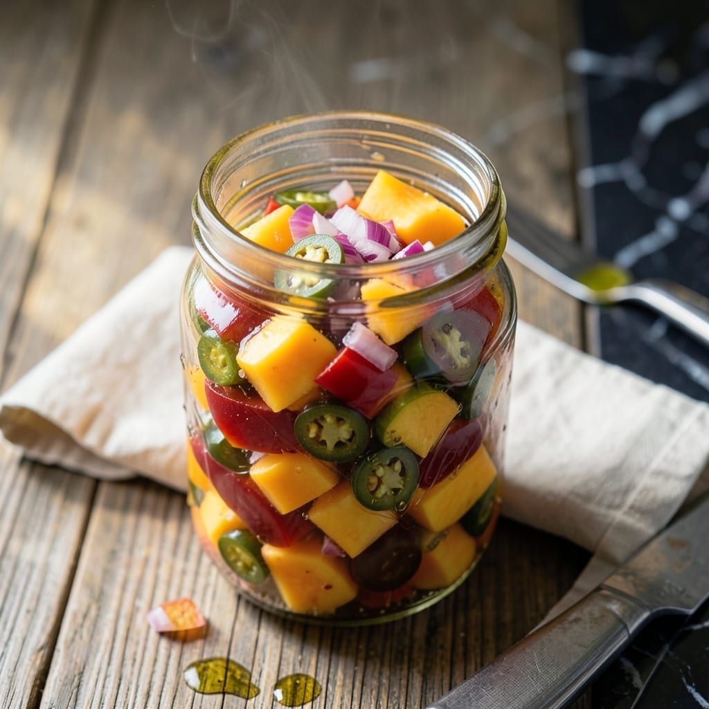 Peach Salsa Canning Recipe No Tomatoes: Sweet and Spicy Preservation