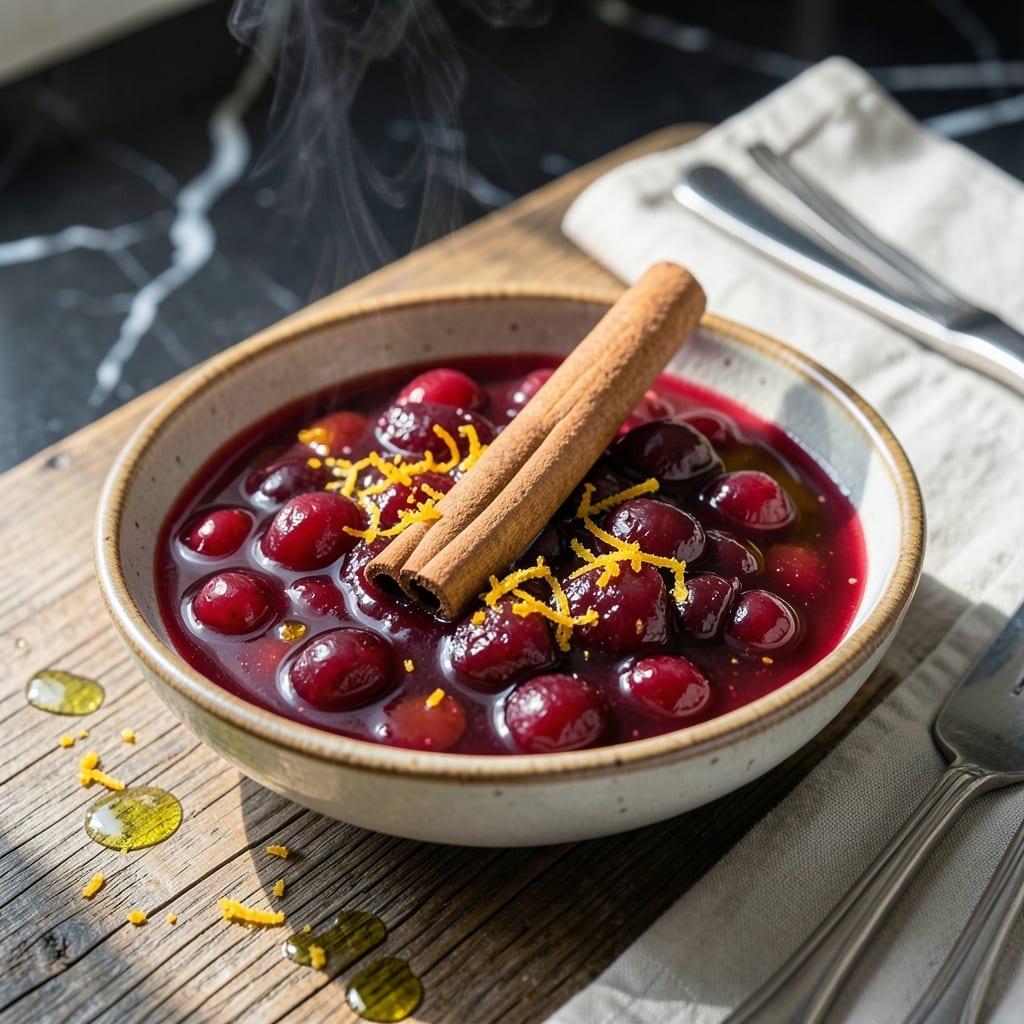 Cranberry Sauce Recipe With Orange Juice and Cinnamon Stick: Citrus-Kissed Holiday Essence Cranberry Sauce Recipe With Orange Juice and Cinnamon Stick: Citrus-Kissed Holiday Essence