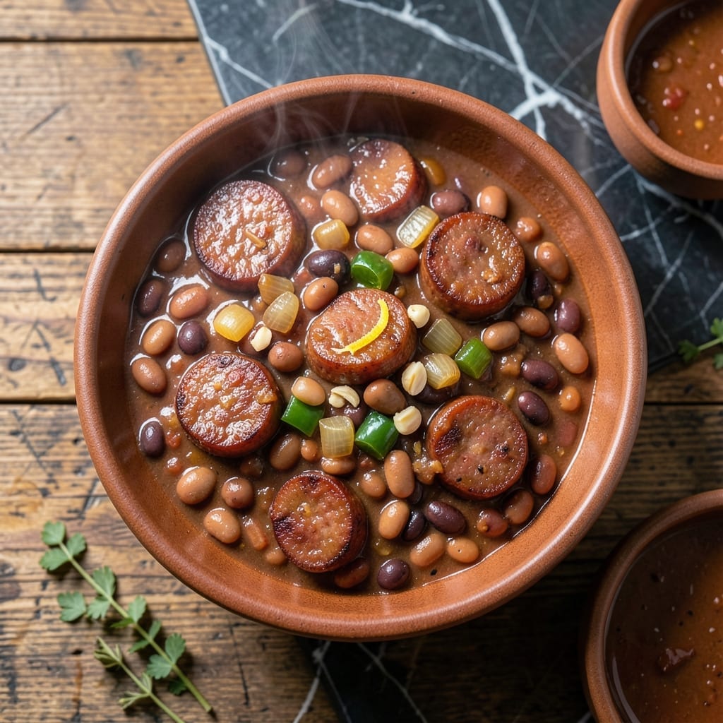 Baked Beans Recipe With Sausage: Smoky Sweet One-Pot Meal Baked Beans Recipe With Sausage: Smoky Sweet One-Pot Meal