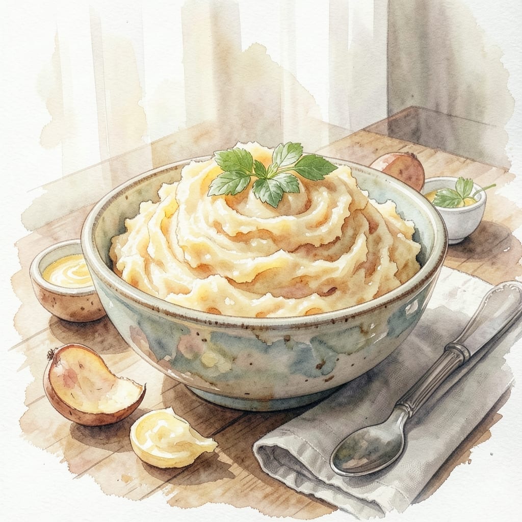 Recipe For Fluffy Mashed Potatoes: Buttery Clouds With a Silky Finish